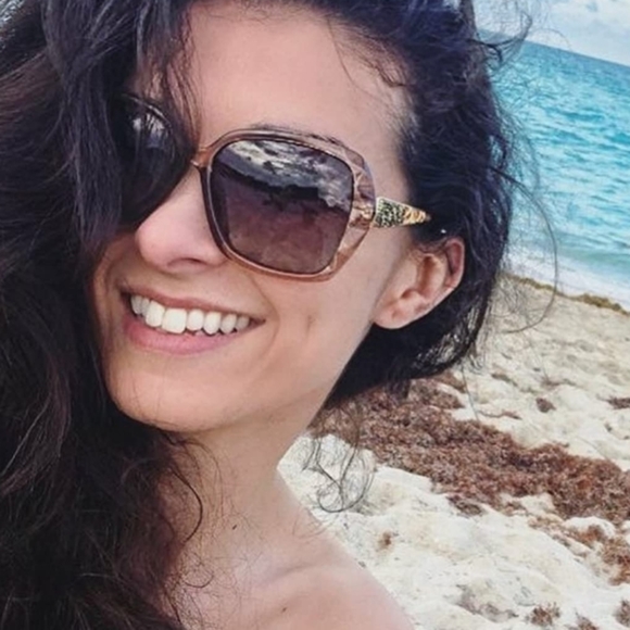 Women sunglasses square glasses polarized shiny - Picture 10 of 14